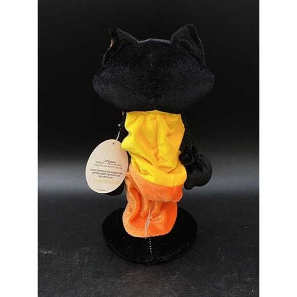 Push N Pop Halloween Alley Black Cat Candy Corn Sounds Voice Jumps - Picture 3 of 7